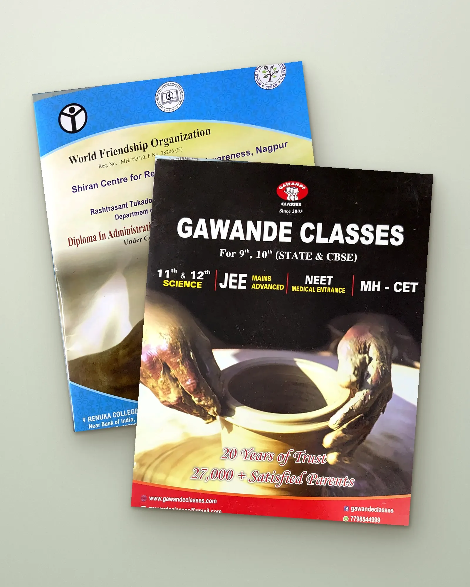 Pamphlets & Flyers printed by Panchsheel Graphics